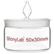 Comprehensive product view and setup components for StonyLab Weighing Bottle with Ground Stopper