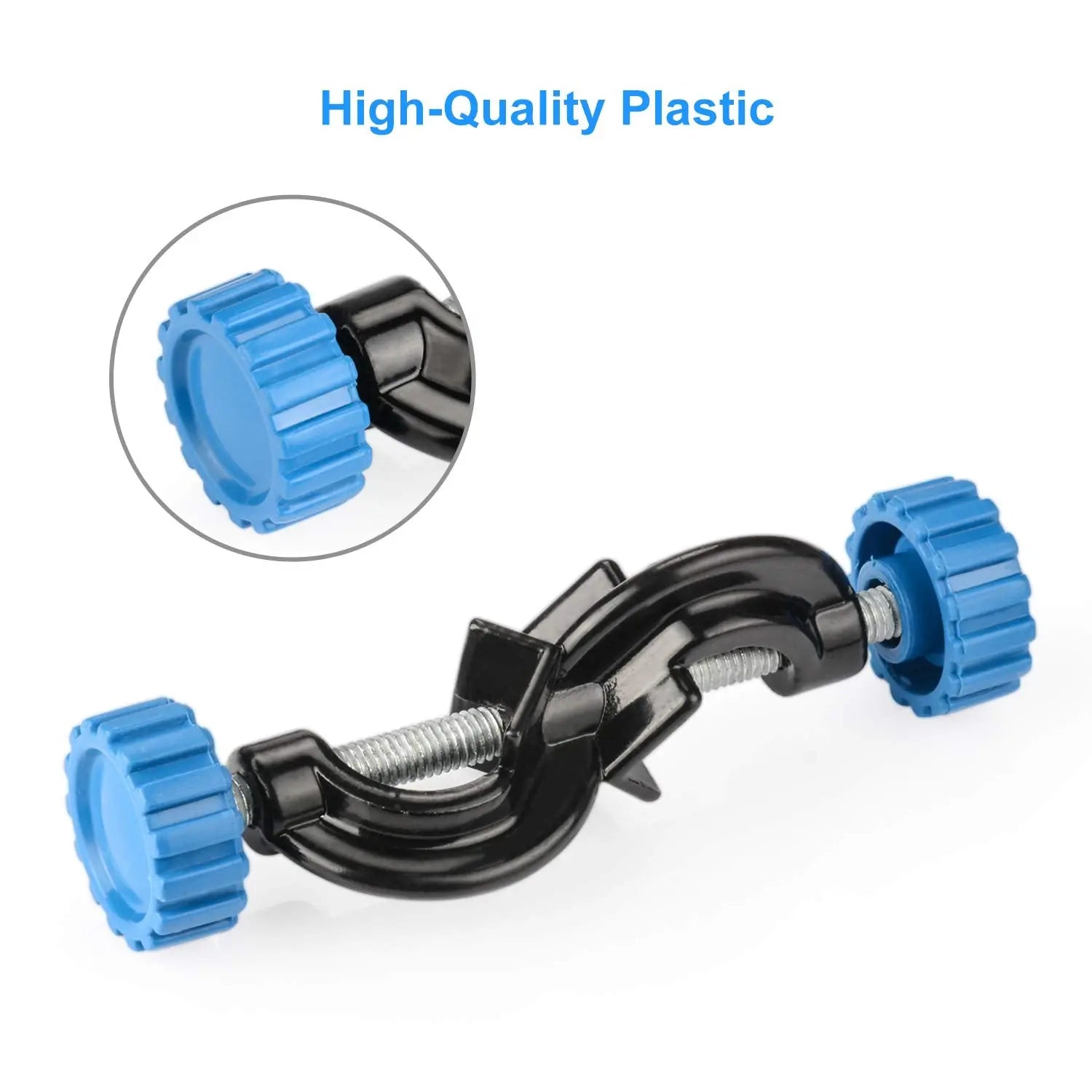 Side view and dimensional layout of the durable StonyLab Bosshead Clamp Holder