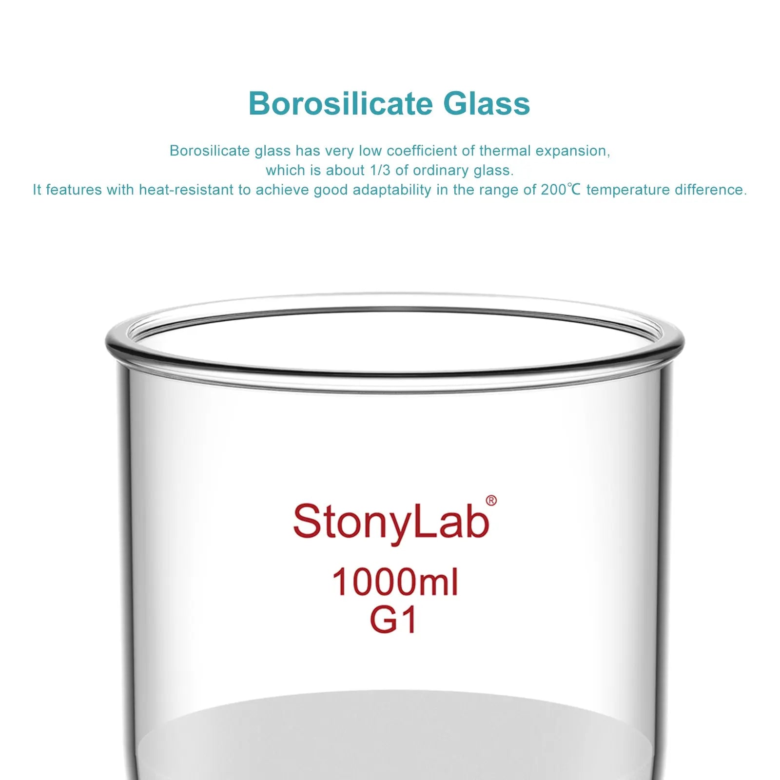 Sintered Buchner Funnel G1 24/40 Vacuum Filtration | StonyLab