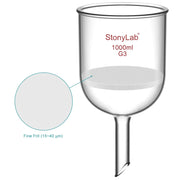 StonyLab Buchner Filtering Funnel heavy duty chemical processing configuration