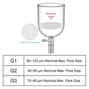 Detailed structural assembly component for StonyLab Buchner Filtering Funnel