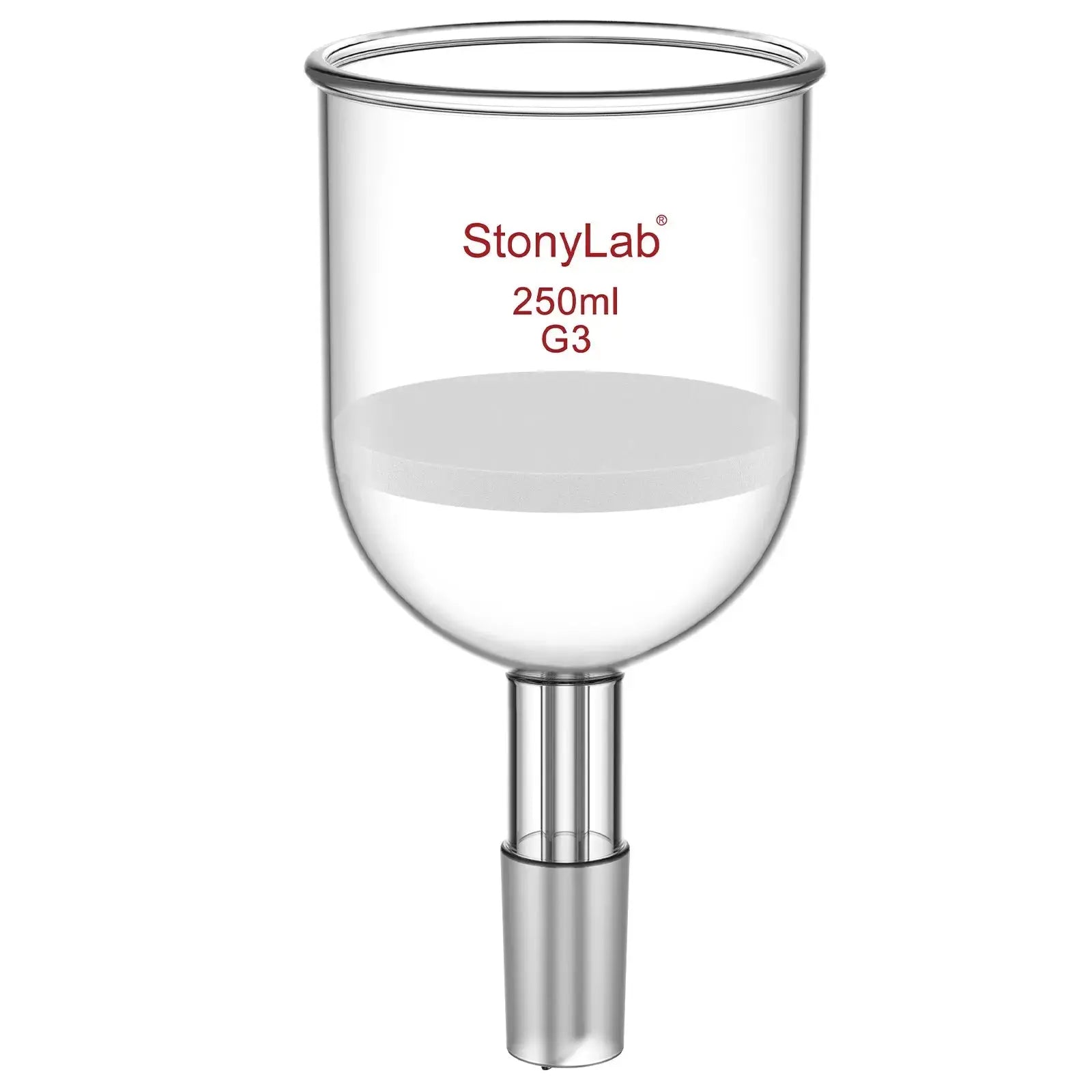Comprehensive product view and setup components for StonyLab Buchner Filtration Funnel