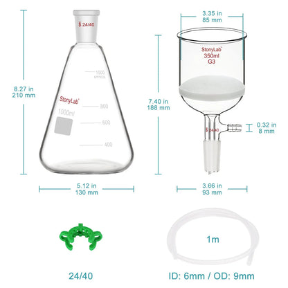 Buchner Funnel & Flask Set Distillation & Extraction Kits