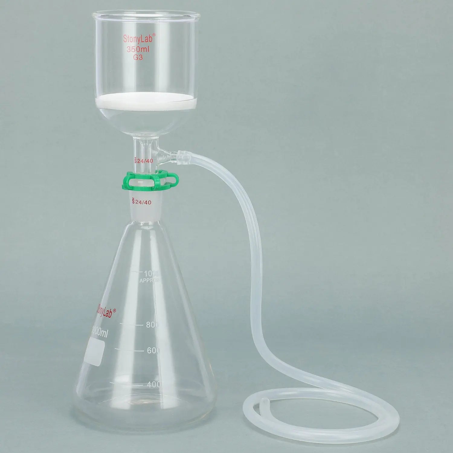 StonyLab Buchner Funnel Filtration Kit with Flask and Tubing