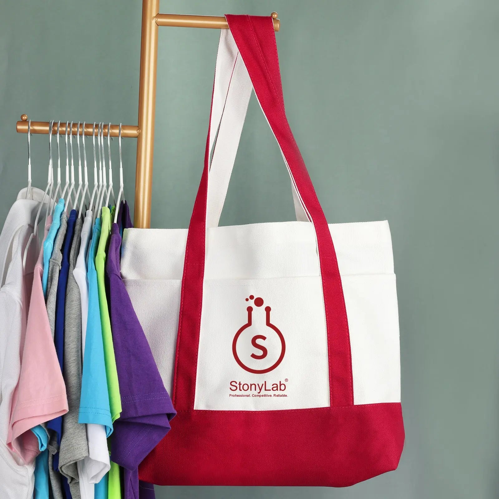 StonyLab Canvas Tote Bag heavy duty chemical processing configuration