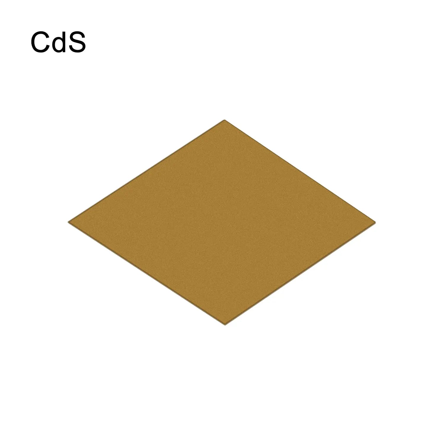 Cds Rx Lab High-Purity CdS Crystal Substrate (0001) Orientation | StonyLab