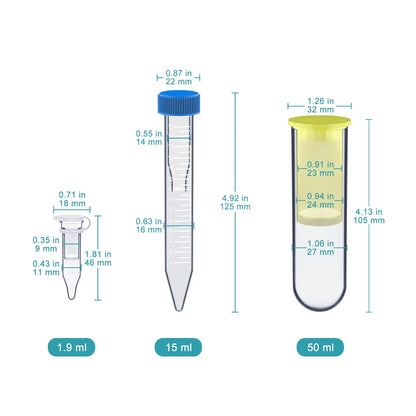 Centrifugal Filter Units with Microporous Membrane and Filter Column for Standard Benchtop Centrifuges, Pack of 50 Tube-Centrifuge