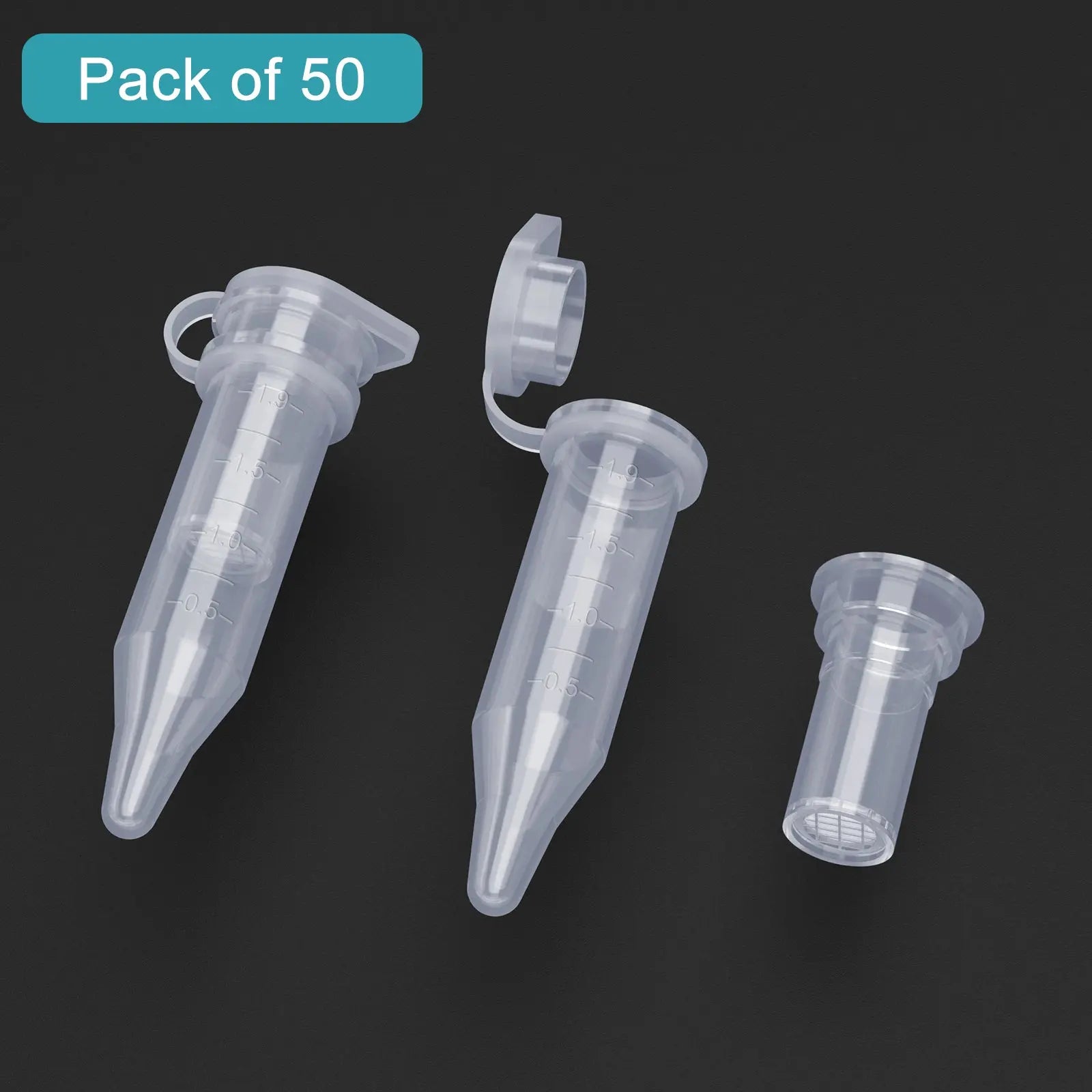 Centrifugal Filter Units with Microporous Membrane and Filter Column for Standard Benchtop Centrifuges, Pack of 50 Tube-Centrifuge