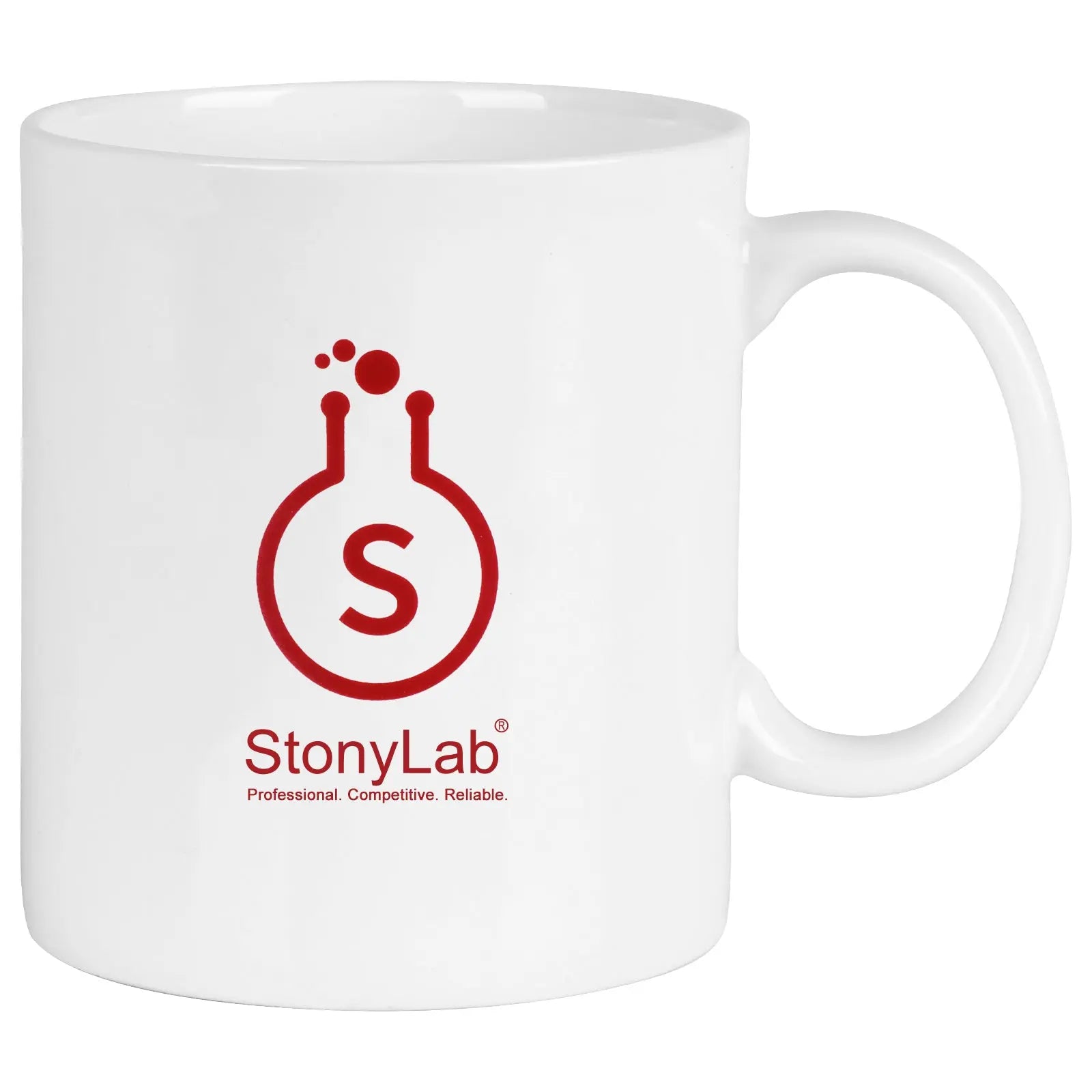 StonyLab Ceramic Drinking Mug with Periodic Table Print for professional laboratory applications