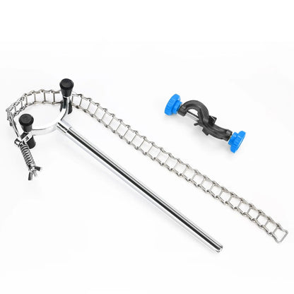 Chain Clamp and Bosshead Clamp Holder Set, 40-145 mm Holding Diameter Clamps