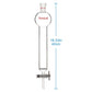 Chromatography Column with Reservoir and Fritted Disc, 50-500 ml - StonyLab Chromatography - Columns 250-ml