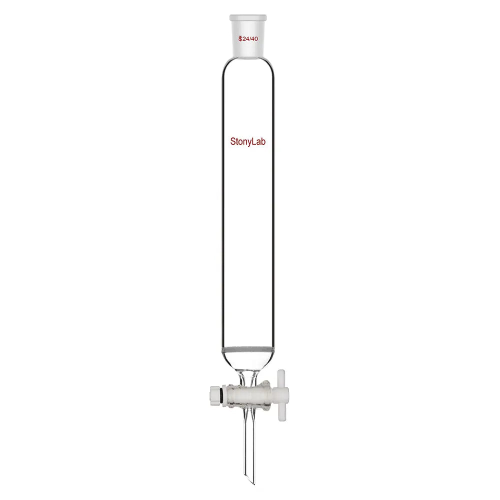 Chromatography Column, 30-50 mm Outer Diameter, Fine Frit(15-40 um), Effective Length 300 mm Chromatography-Column