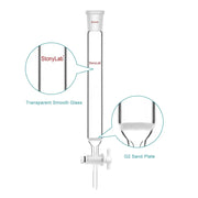 Alternative angle showing underlying build quality of StonyLab Chromatography Column