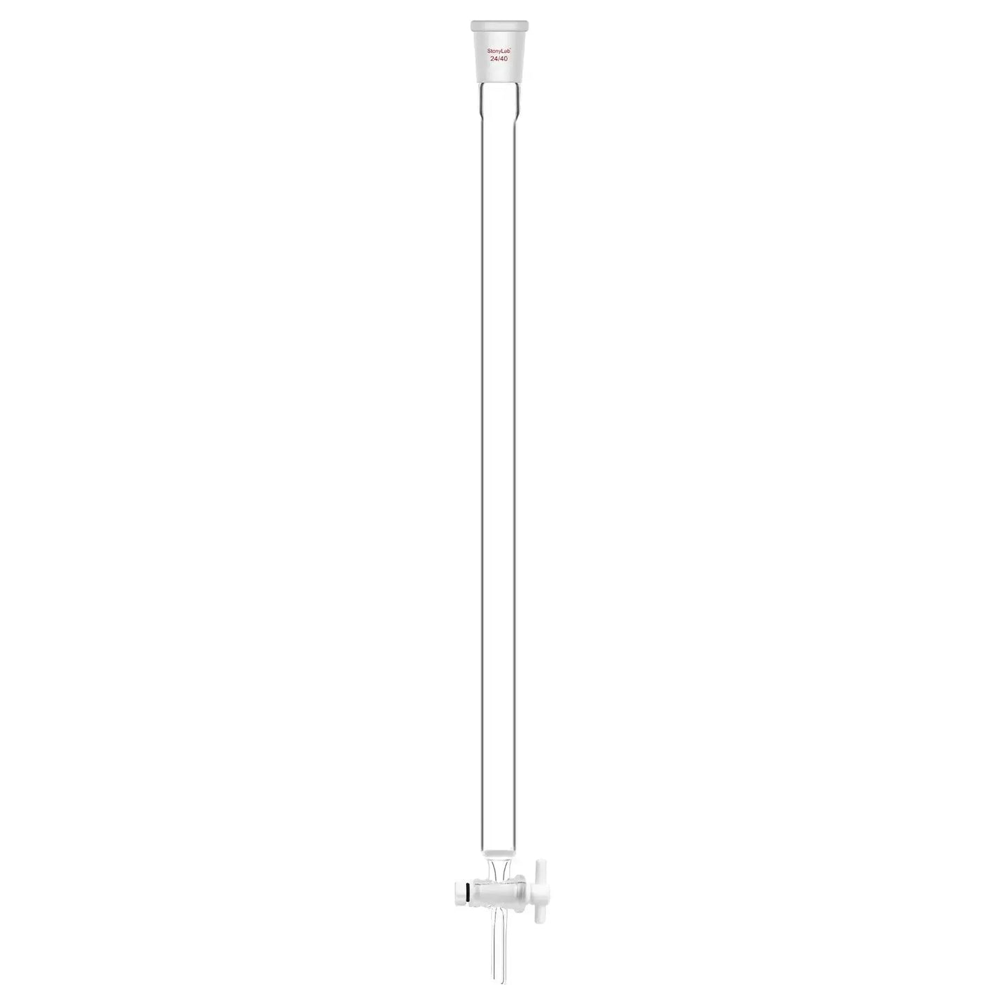 Chromatography Column, ID13-38 mm, 203-457 mm Effective Length, Medium Frit(40-80 μm), 24/40 Joint Chromatography-Column 19-mm-0.75-in-457-mm-17.99-in