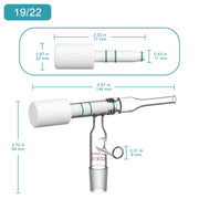 StonyLab Chromatography Flow Control Adapter heavy duty chemical processing configuration
