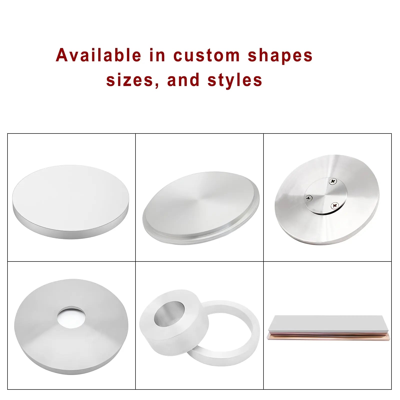 StonyLab Chromium (Cr) Sputtering Target heavy duty chemical processing configuration