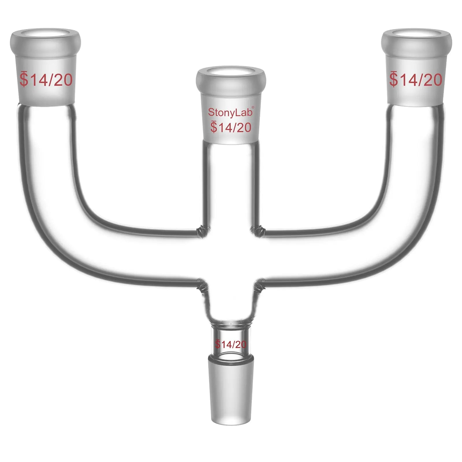 Comprehensive product view and setup components for StonyLab Claisen Distillation Adapter