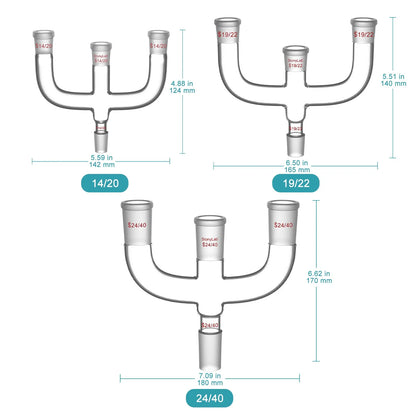 Claisen Distillation Adapter Adapters-Claisen