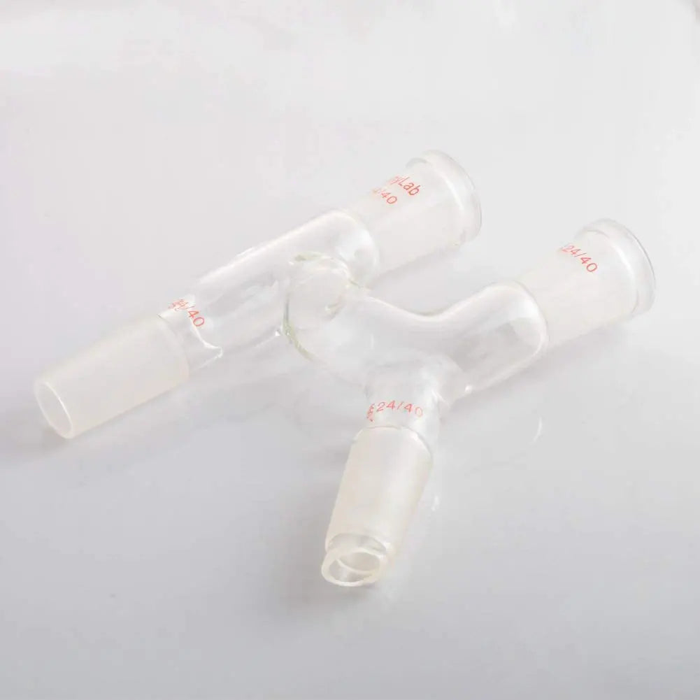 Cline Adapter 4 Way Claisen Distillation Adapter Glass Connecting Adapter - StonyLab
