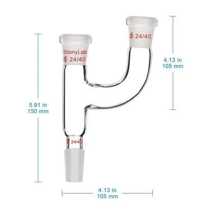 Claisen Distillation Connecting Adapter Adapters - Claisen 24-40