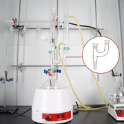 Detailed structural assembly component for StonyLab Claisen Distillation Connecting Adapter