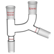 StonyLab Claisen Distillation Connecting Adapter for professional laboratory applications