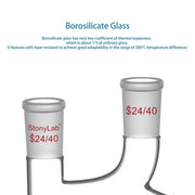StonyLab Claisen Distillation Connecting Adapter heavy duty chemical processing configuration