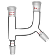 Comprehensive product view and setup components for StonyLab Claisen Distillation Connecting Adapter