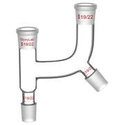 Comprehensive product view and setup components for StonyLab Claisen Distillation Connecting Adapter