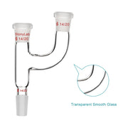 StonyLab Claisen Distillation Connecting Adapter heavy duty chemical processing configuration