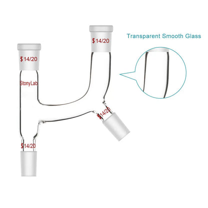 Claisen Distillation Connecting Adapter - StonyLab Adapters - Claisen 