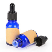 Alternative angle showing underlying build quality of StonyLab Cobalt Dropper Bottle