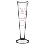 Comprehensive product view and setup components for StonyLab Conical Graduated Cylinder