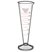 Comprehensive product view and setup components for StonyLab Conical Graduated Cylinder
