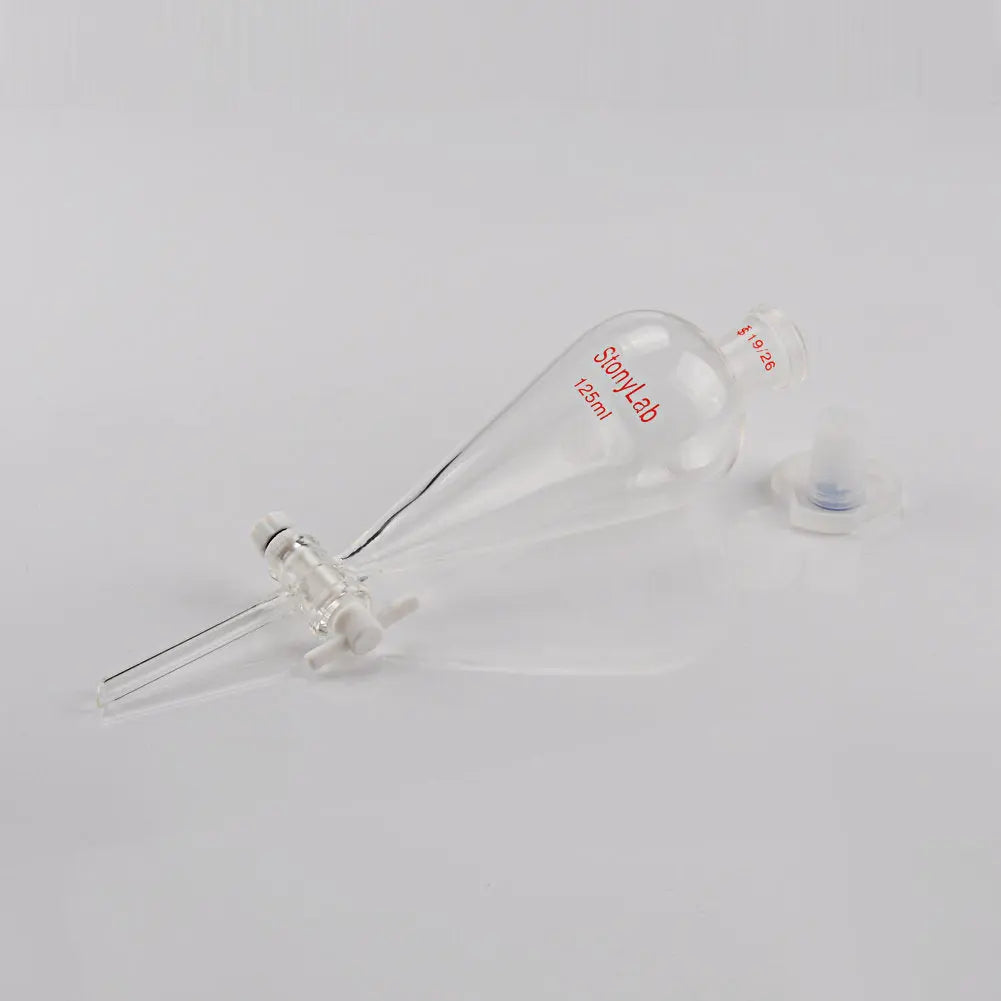 Conical Separatory Funnel with 24/40 Joints and PTFE Stopcock, 60-5000 ml Funnels-Separatory