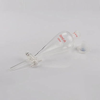 Conical Separatory Funnel with 24/40 Joints and PTFE Stopcock, 60-5000 ml Funnels-Separatory