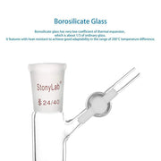 Alternative angle showing underlying build quality of StonyLab Connecting Flow Control Adapter