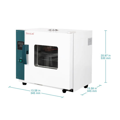 Bench-top laboratory incubator 16 liter constant temperature incubator for bacteria yeast cell culture PID-controlled incubation system for research lab use StonyLab
