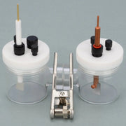 Alternative angle showing underlying build quality of StonyLab Copper Electrode Holder