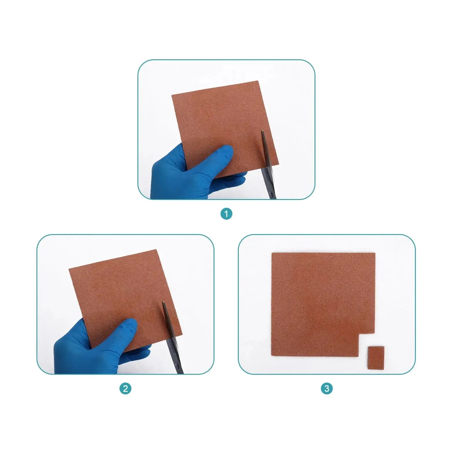 Copper Foam, 100x100mm, 1-2mm thickness, SGS Certified - GDMS Tested