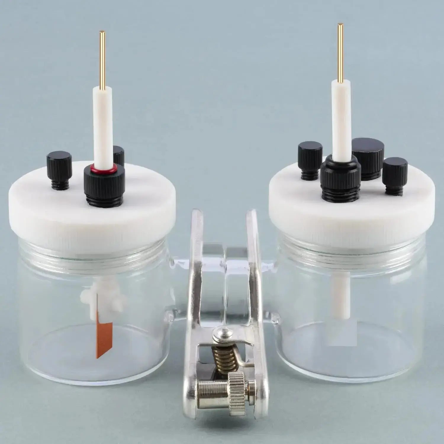 StonyLab Copper Sheet Electrode Holder heavy duty chemical processing configuration