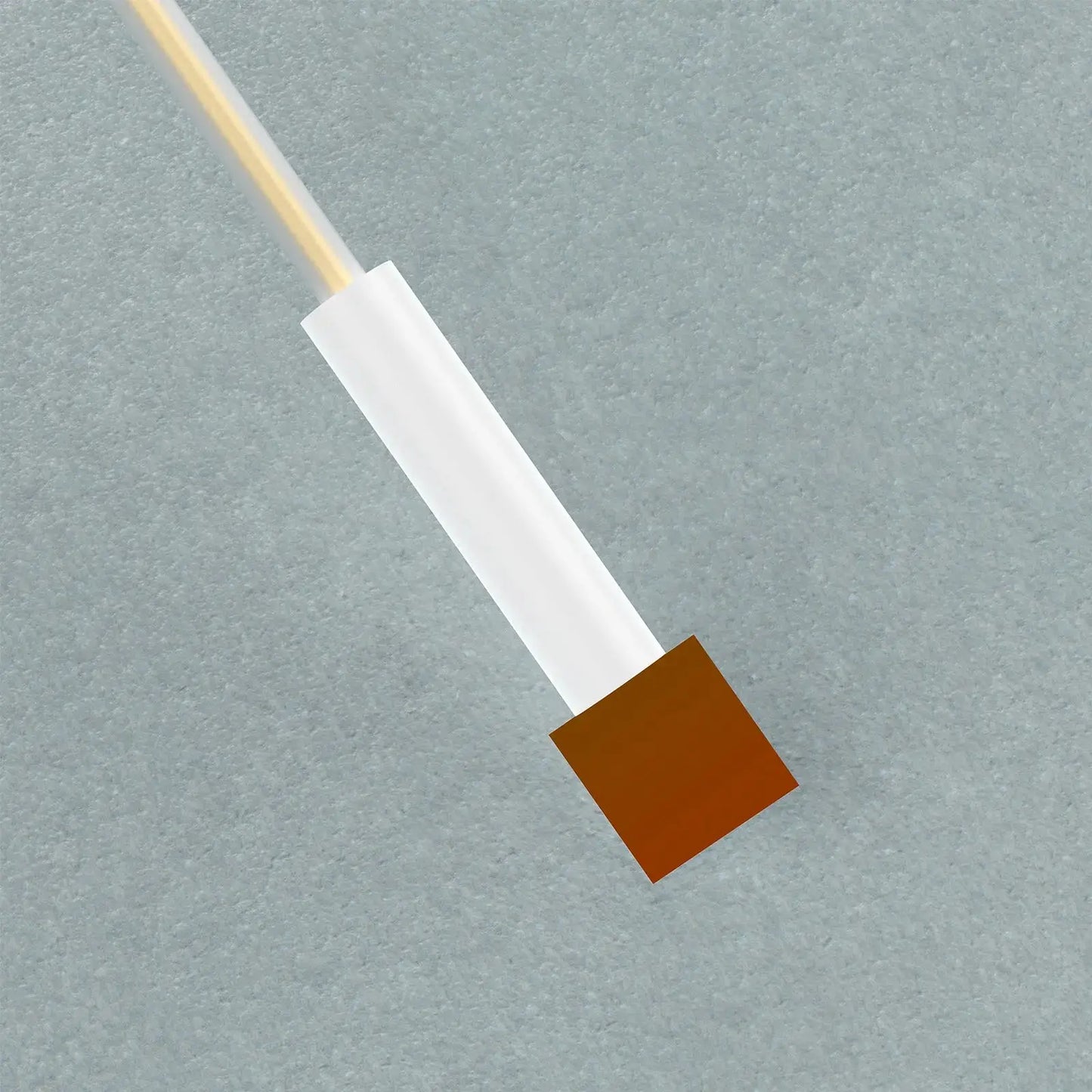 Copper Sheet Electrode, 10x10x0.1 mm, SGS Certified – GDMS Tested, for Single-Chamber Tubular Cell (≤10 ml) Electrode for Tubular Cell (≤10 ml)