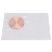 Side view and dimensional layout of the durable StonyLab Copper (Cu) Sputtering Target