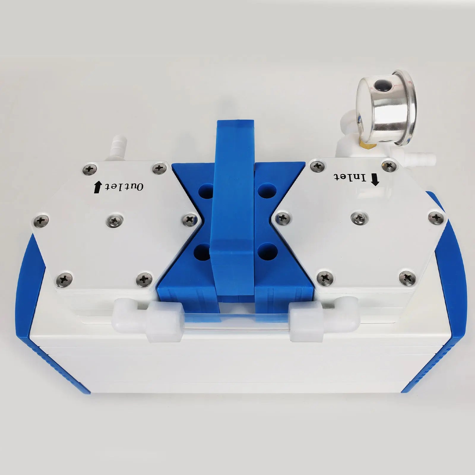 Comprehensive product view and setup components for StonyLab Corrosion-Resistant Diaphragm Vacuum Pump