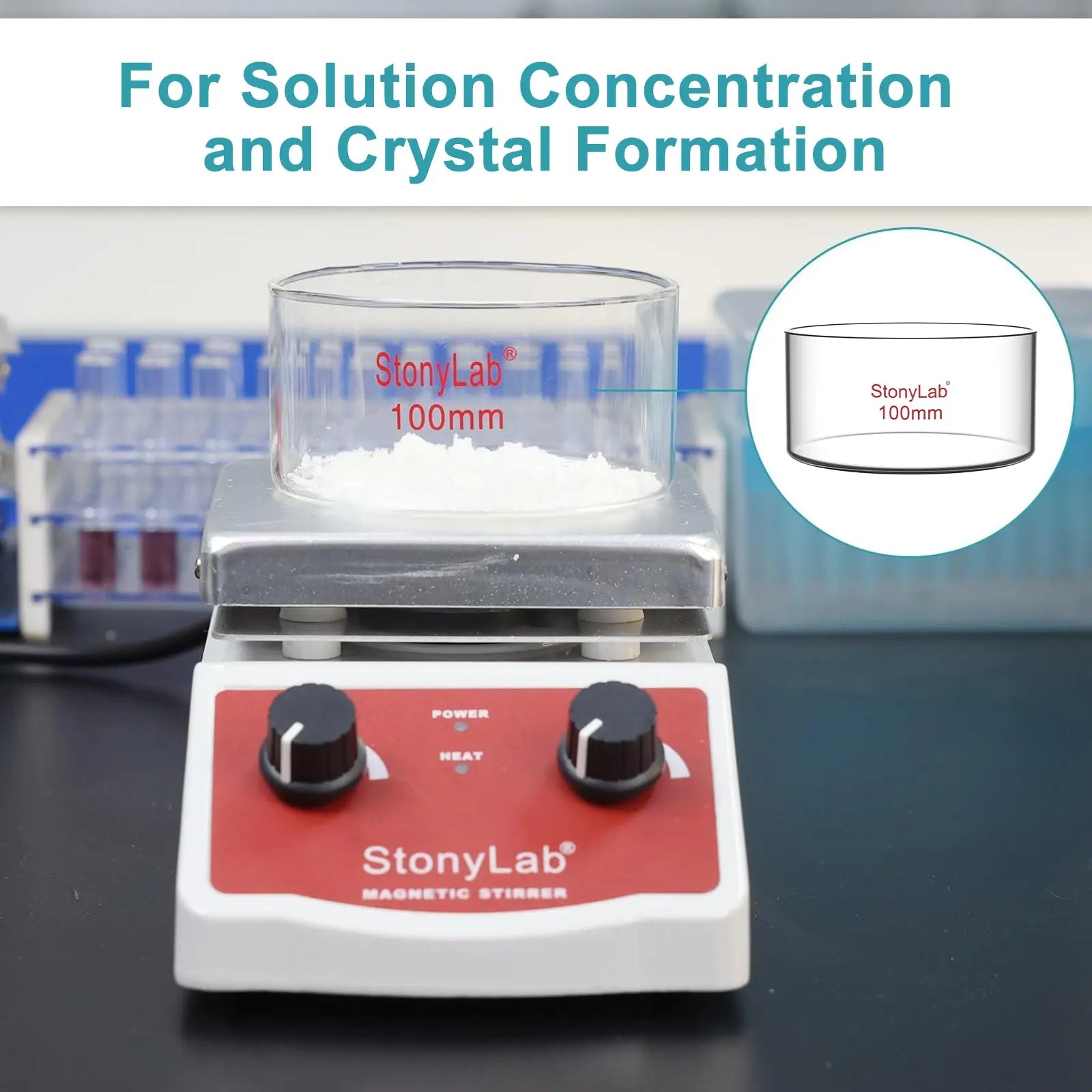 Crystallizing Dish, No Spout, 100-1000 ml Dish-Crystallizing