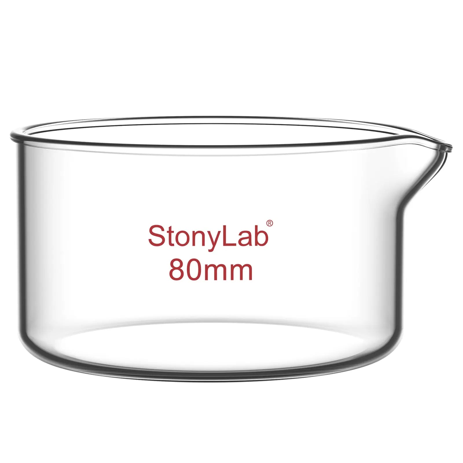 Crystallizing Dish, with Spout, 100-1000 ml Dish-Crystallizing