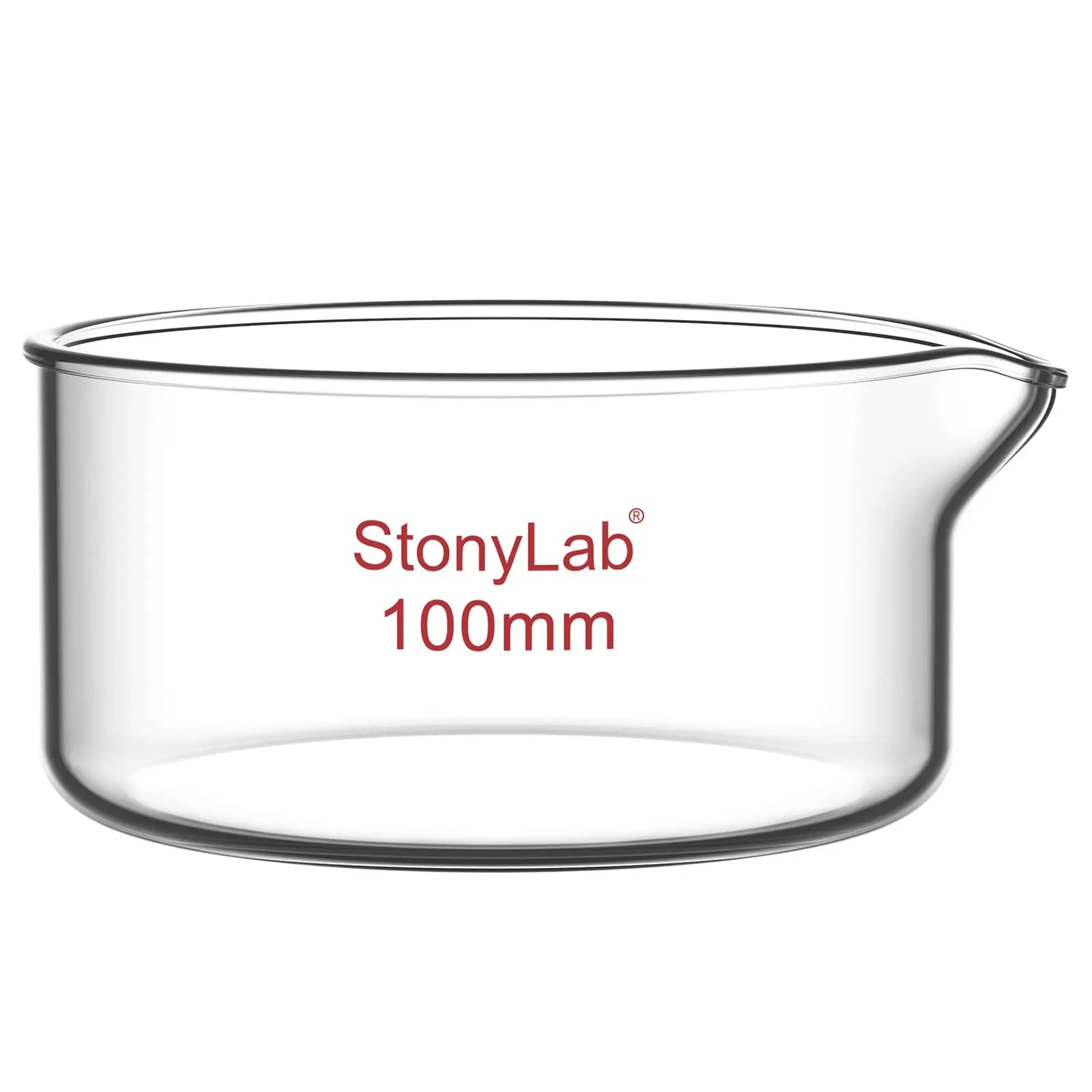 Crystallizing Dish, with Spout, 100-1000 ml Dish-Crystallizing