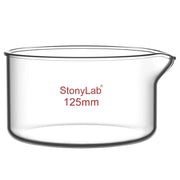 Crystallizing Dish, with Spout, 100-1000 ml Dish-Crystallizing