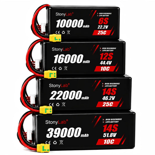 Custom UAV Agricultural Drone Battery Pack, Lithium LiPo Battery for Drones Customized Service