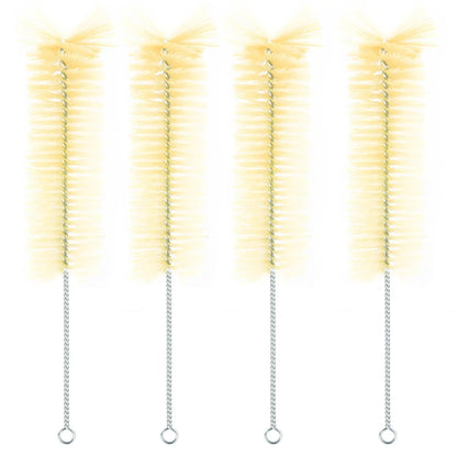 Cylinder Brushes, 4-Pack for 50-1000 ml Cylinders Cylinder Brush